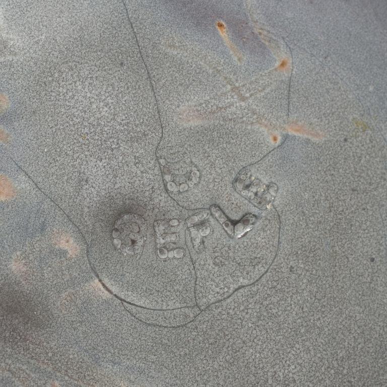 ALLAN EBELING, two earthenware vases, Gefle, first half of the 20th century.