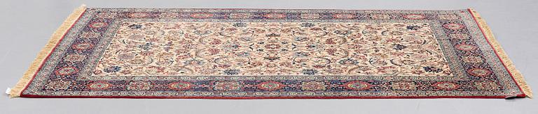 A RUG, semi-antique Nain Tuteshk, ca 228,5 x 150,5 cm.