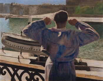 Karl "Xylografen" Andersson, View from the Grand Hotel.