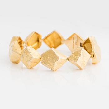 Lapponia bracelet 18K gold , design by Björn Weckström.