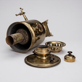 SAMOVAR, mässing, Tula, Ryssland tidigt 1900-tal.