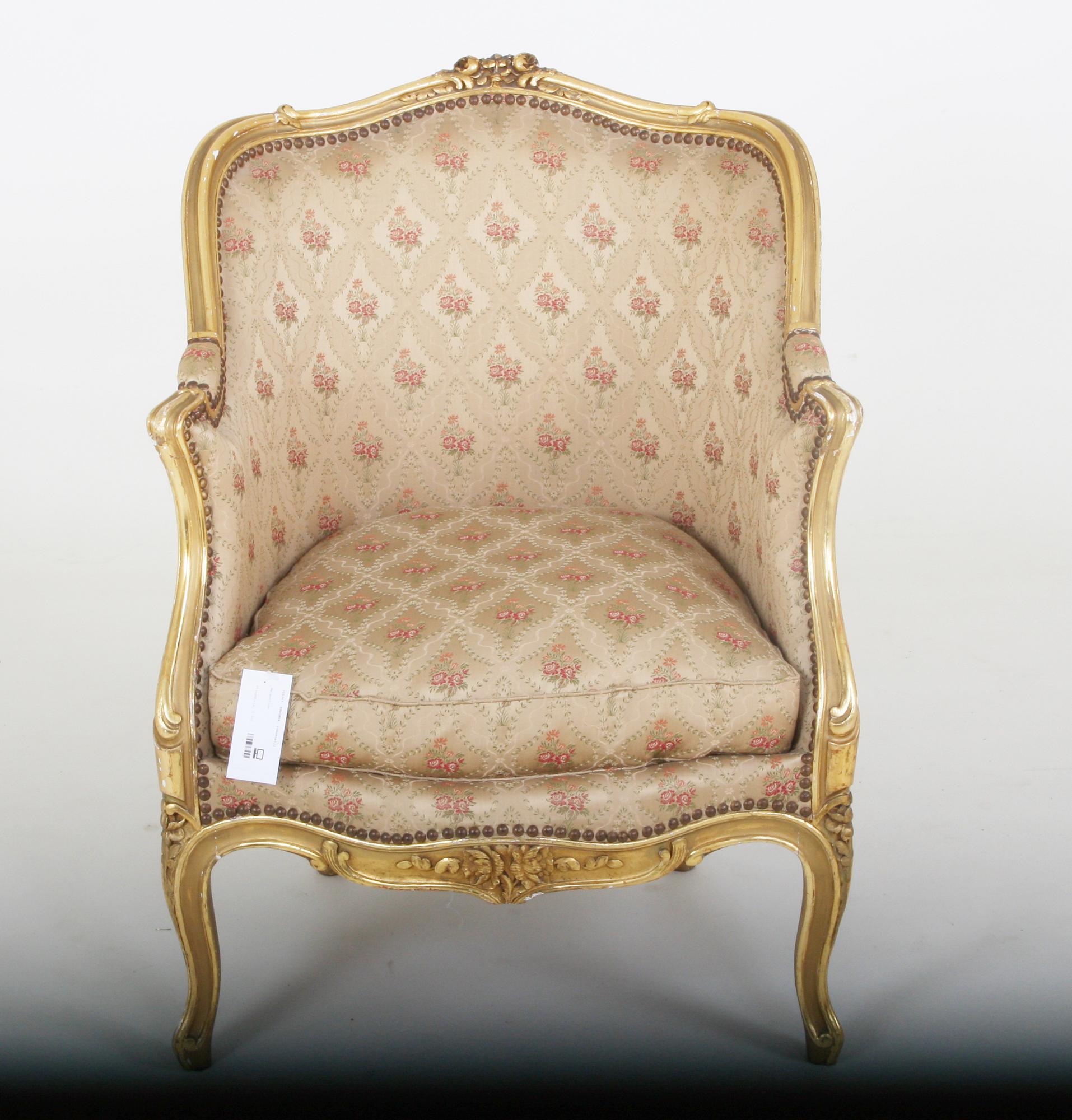 BERGERE, rokokostil.