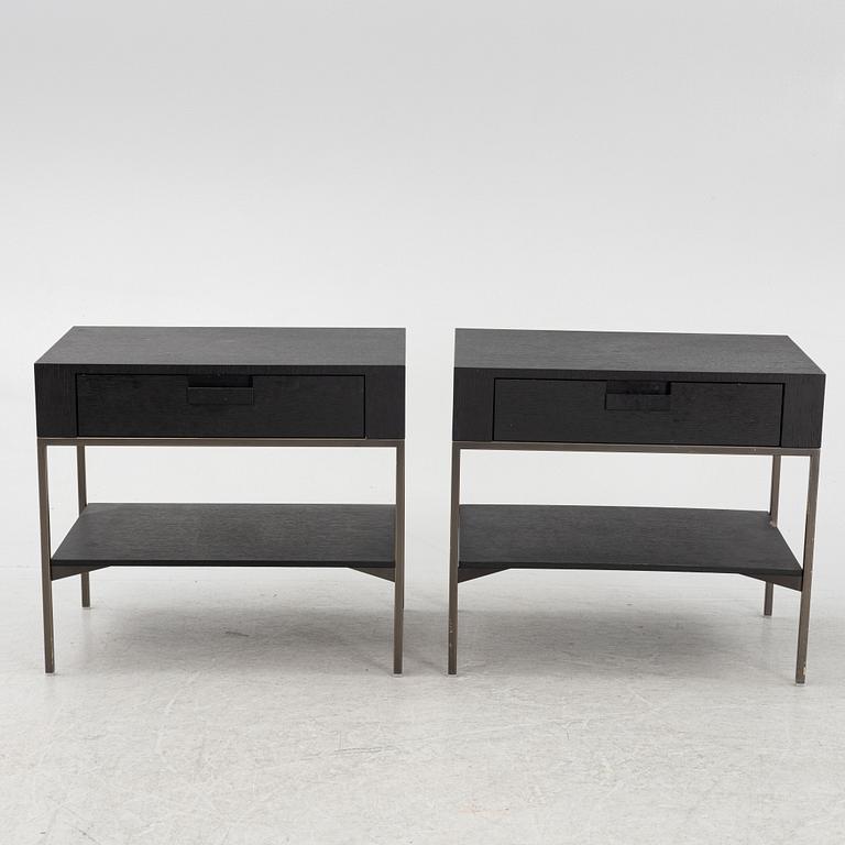 Antonio Citterio, sängbord, ett par, "Apta", B&B Italia Maxalto.