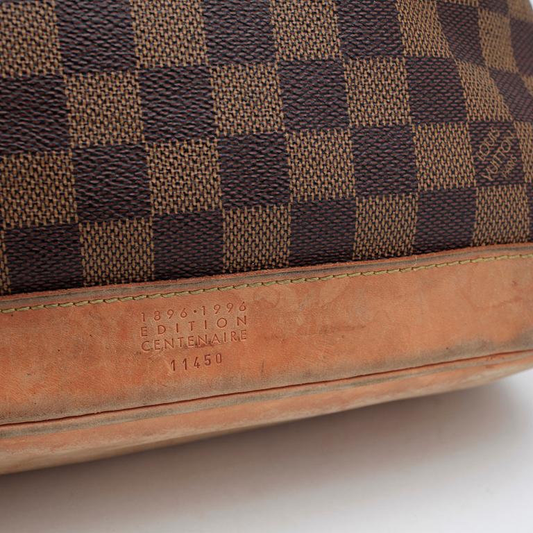 LOUIS VUITTON, a Damier Ebene canvas "Soho" backpack, limited edition.