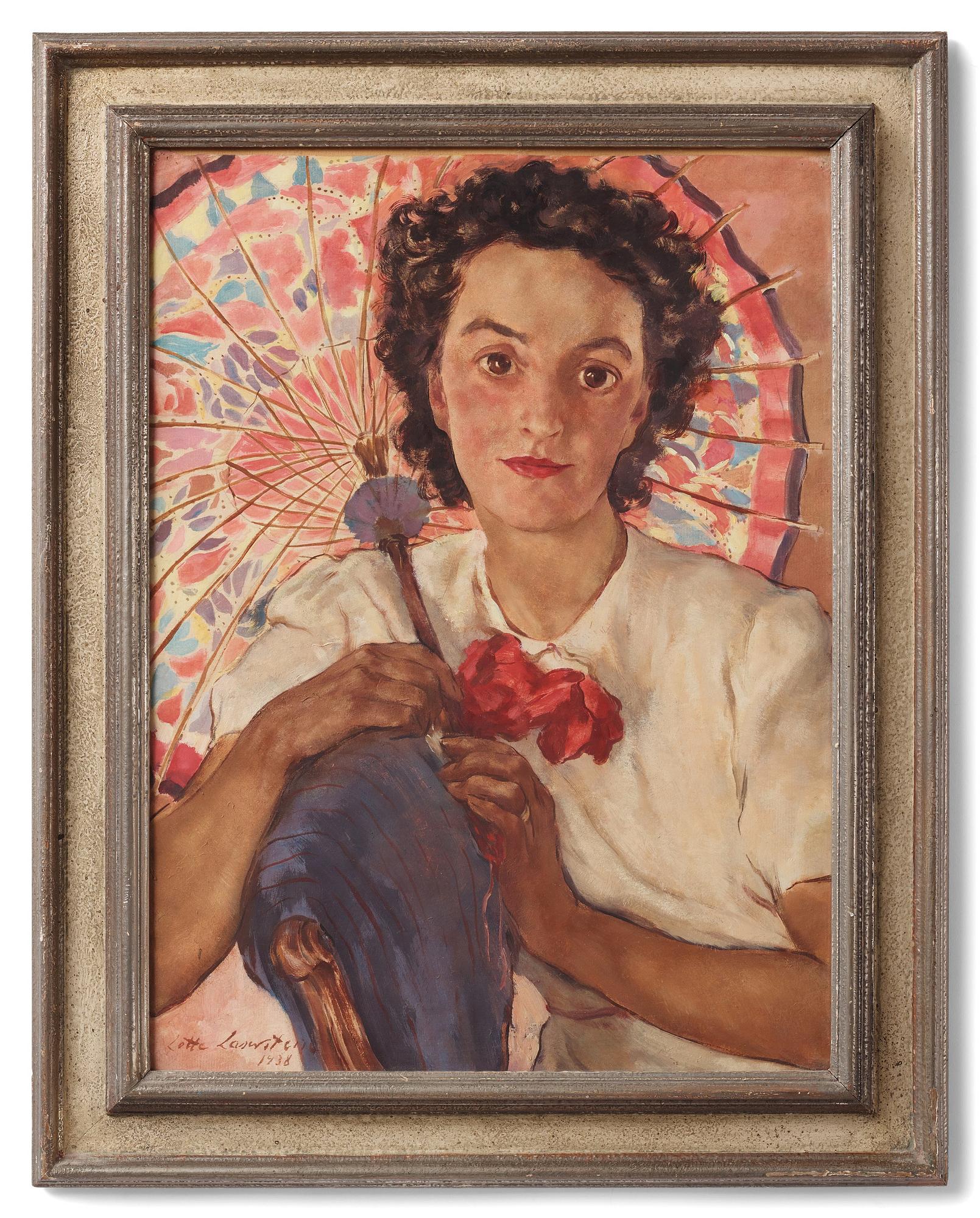 Lotte Laserstein, Nora med parasollet.