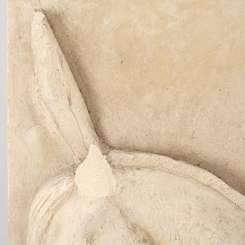 Stig Blomberg, relief, gipsförlaga till M/S Stockholm (1941).