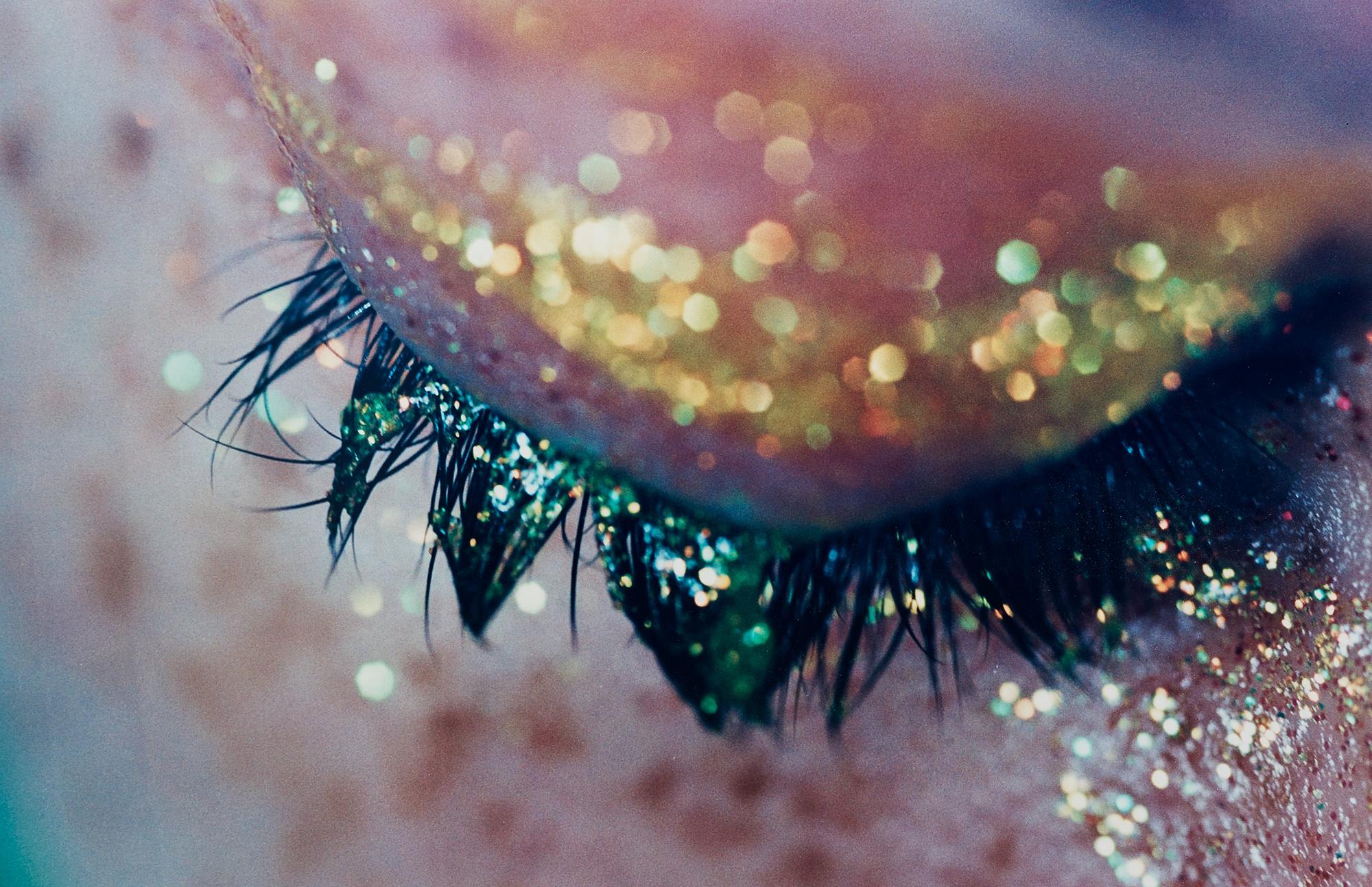 Marilyn Minter, "Yellow Sparkle", 2007.