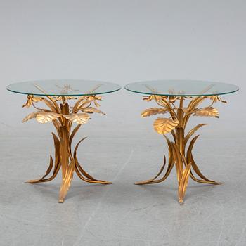 A pair of presumably Italian 1970's/80's occasional tables.