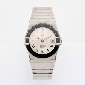 Omega, Constellation, Chronometer, "Manhattan", armbandsur, 32,5 mm.