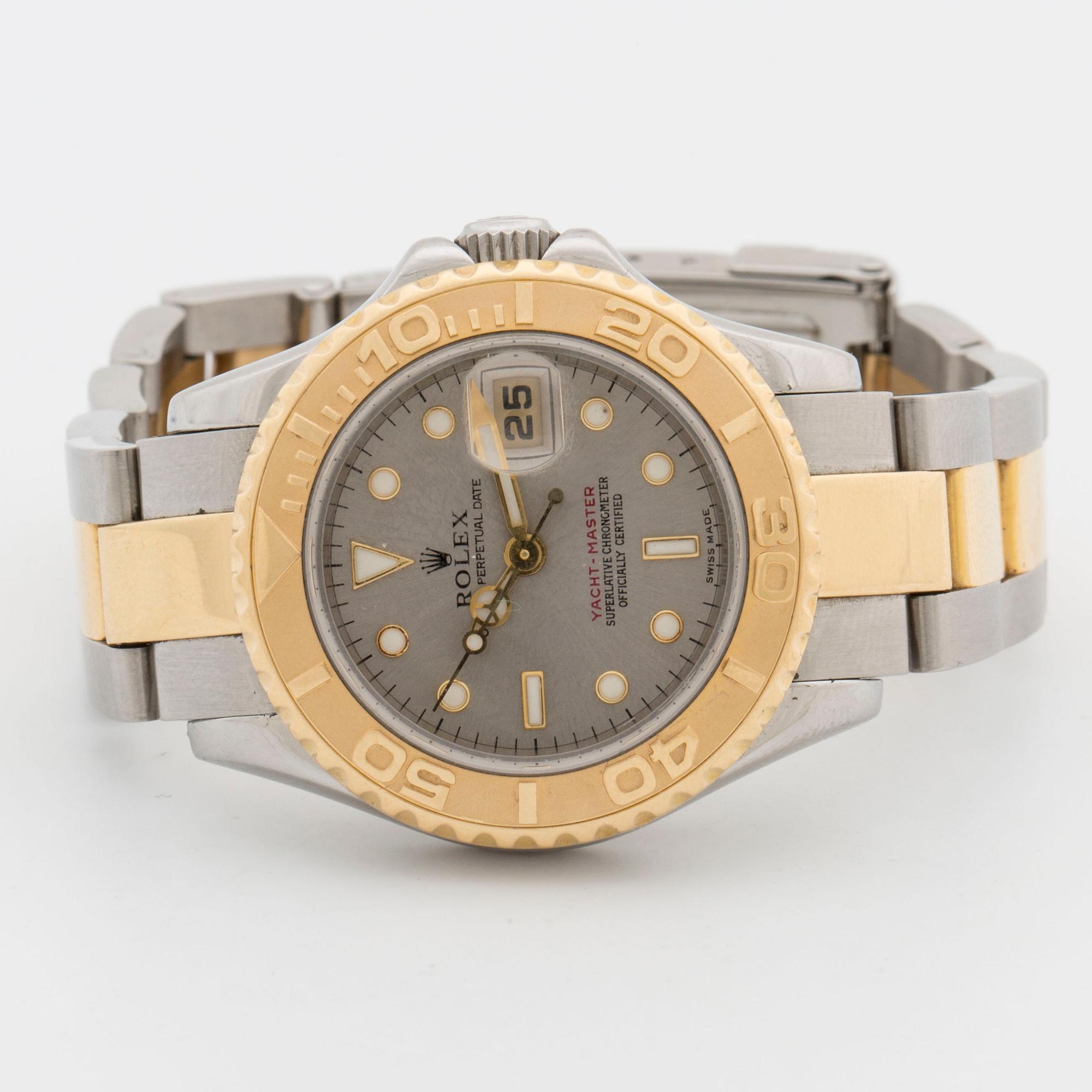 ROLEX, Oyster Perpetual Date, Yacht-Master, Chronometer, wristwatch, 29 mm,