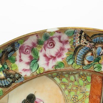 Fat, porslin, Kina, Kanton, Qingdynastin, 1800-tal.