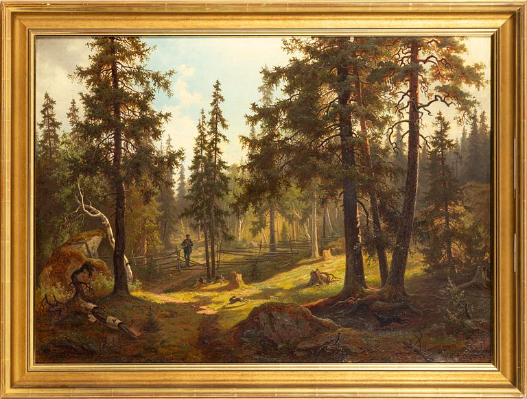 Per Daniel Holm, Landskap med jägare.