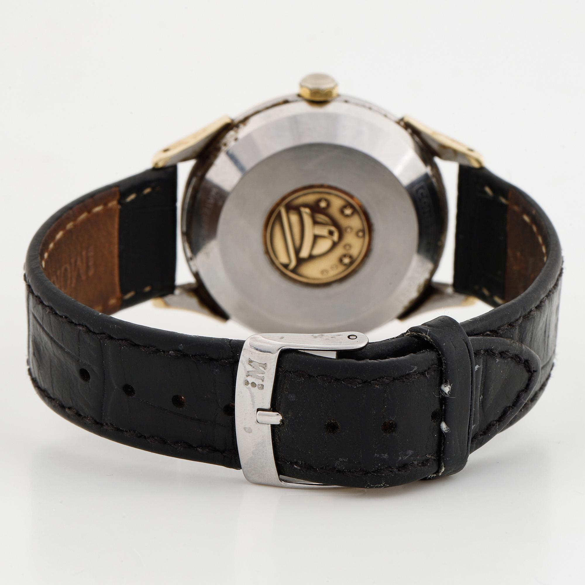 Omega, Constellation, Chronometre, "Pie-pan", wristwatch, 35 mm.