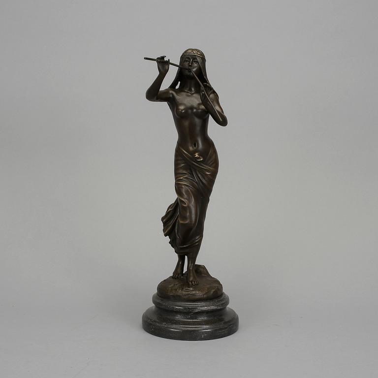 SKULPTUR, patinerad brons, 1900-tal.