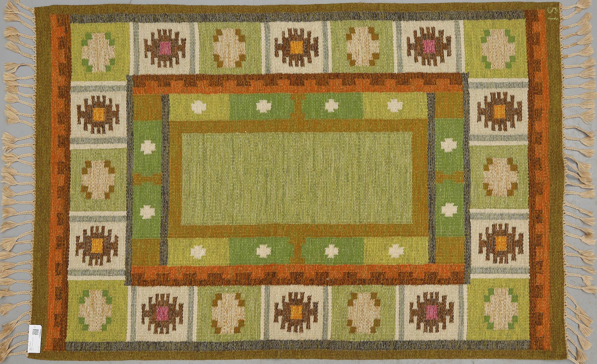 MATTA, rölakan, Ingegerd Silow, 202 x 136, 1900-talets andra hälft.