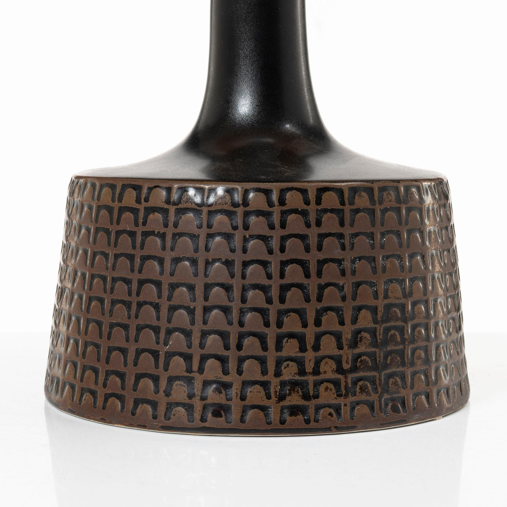 Stig Lindberg, Table lamp, Gustavsberg studio, 1977.