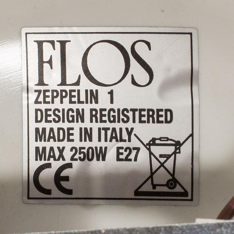 MARCEL WANDERS, taklampa Flos "Zeppelin 1", Italien 2000-tal.
