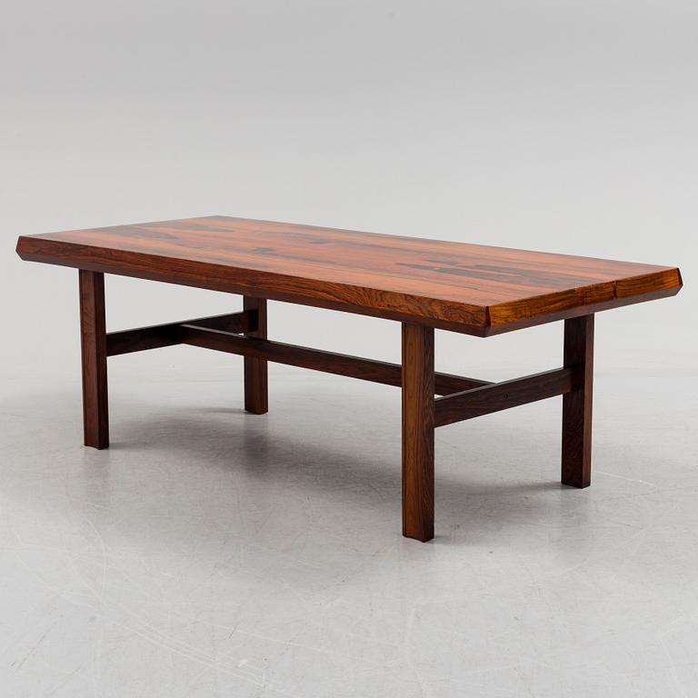 A Danish rosewood veneered coffee table, 1960's.