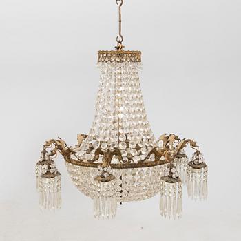A chandelier around 1900.