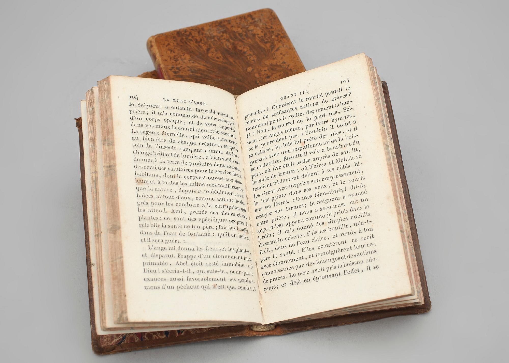 BÖCKER, 3 st, Paris,  Frankrike, 1823.