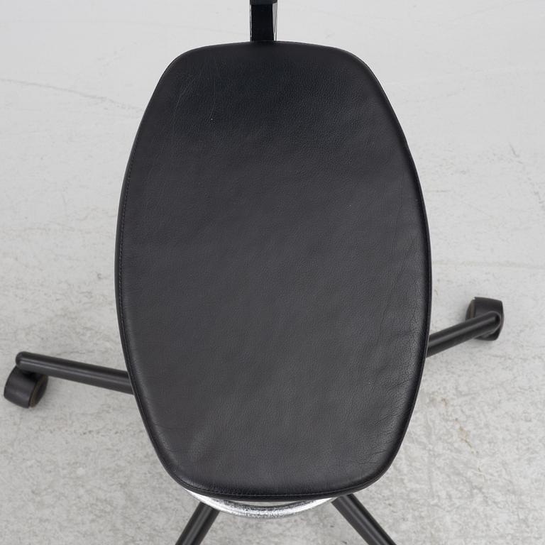 George Nelson, a pair of 'Perch Stool' swivel chairs, Vitra, 2002.