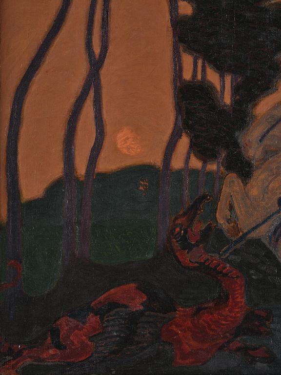 Pelle Swedlund, Saint George and the Dragon.
