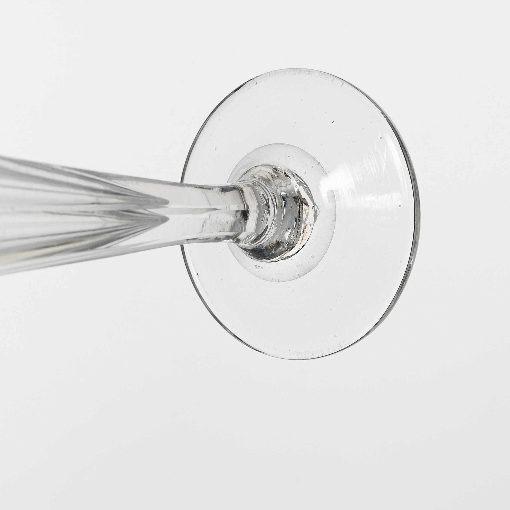 Champagne glasses, 12 pcs, circa 1900.
