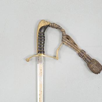 A sword for the swedish army, m/1899.