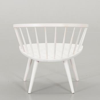 An Yngve Ekström "Arka" lounge chair, designed 1955, Stolab Sweden.