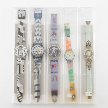 18 Swatch Watches, "No Reserve".