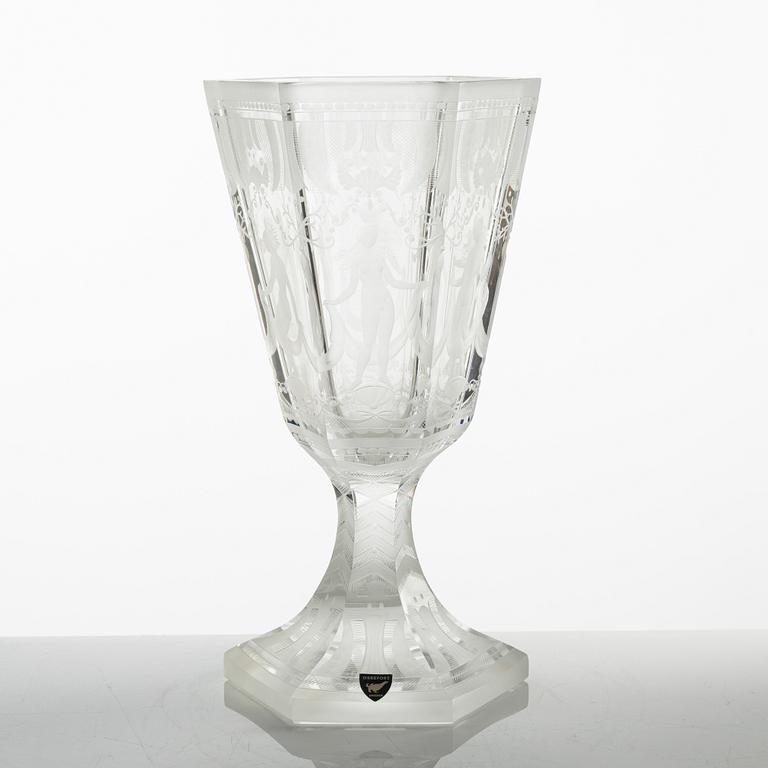 Simon Gate, pokalglas, "Sex Gracer", Orrefors.