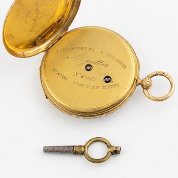 Pocket watch, 42 mm.