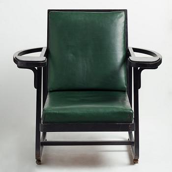 Carl Bergsten, an armchair, by Gemla Leksaksfabrik Diö, for the exhibition in Norrköping Sweden 1906.