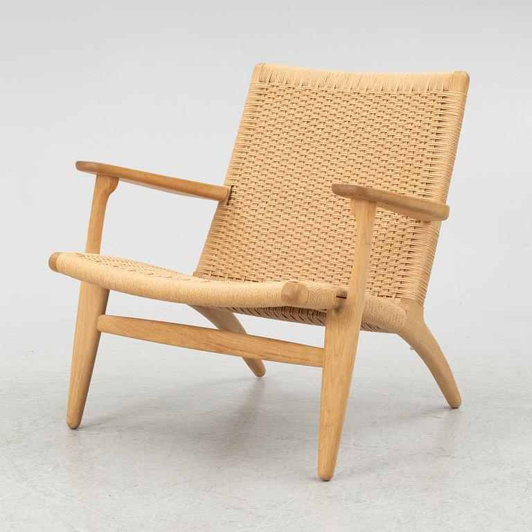 Hans J. Wegner, fåtölj, "CH25", Carl Hansen & Son, Danmark.