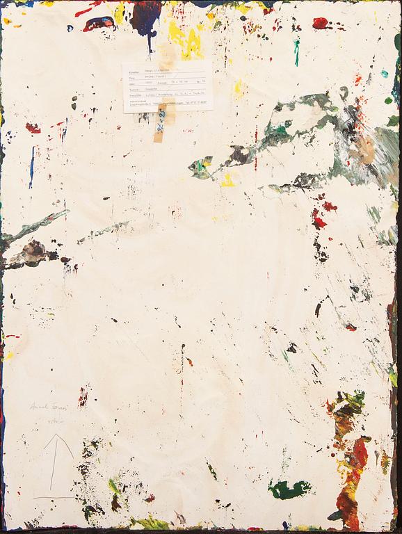 Bengt Lindström, acrylic on paper / gouache, signerad.