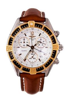 527. BREITLING MEN'S WATCH.