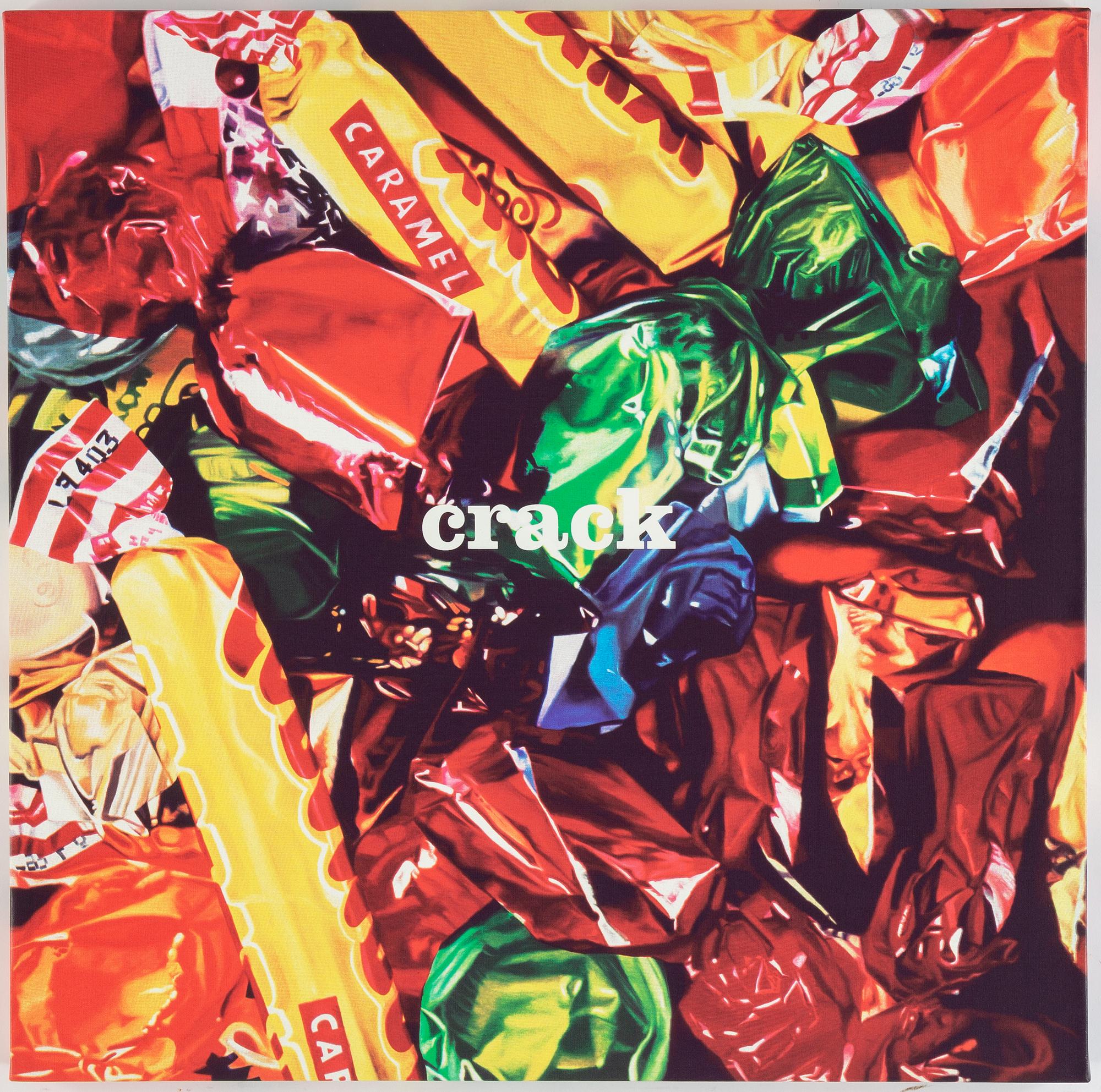 Philippe Huart, silkscreen in colours on canvas, 2010, signed 22/25.