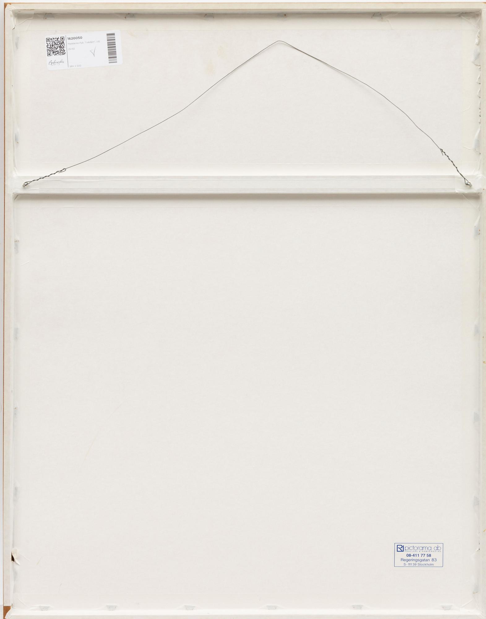Madeleine Pyk, "I ateljén".