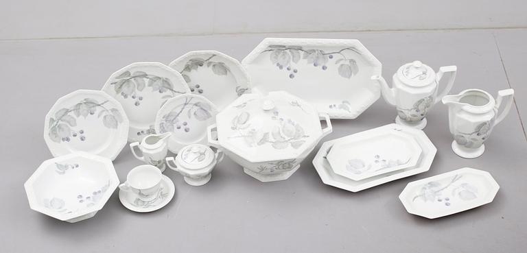 MAT/KAFFESERVIS, 72 delar, porslin, "Maria", Rosenthal.