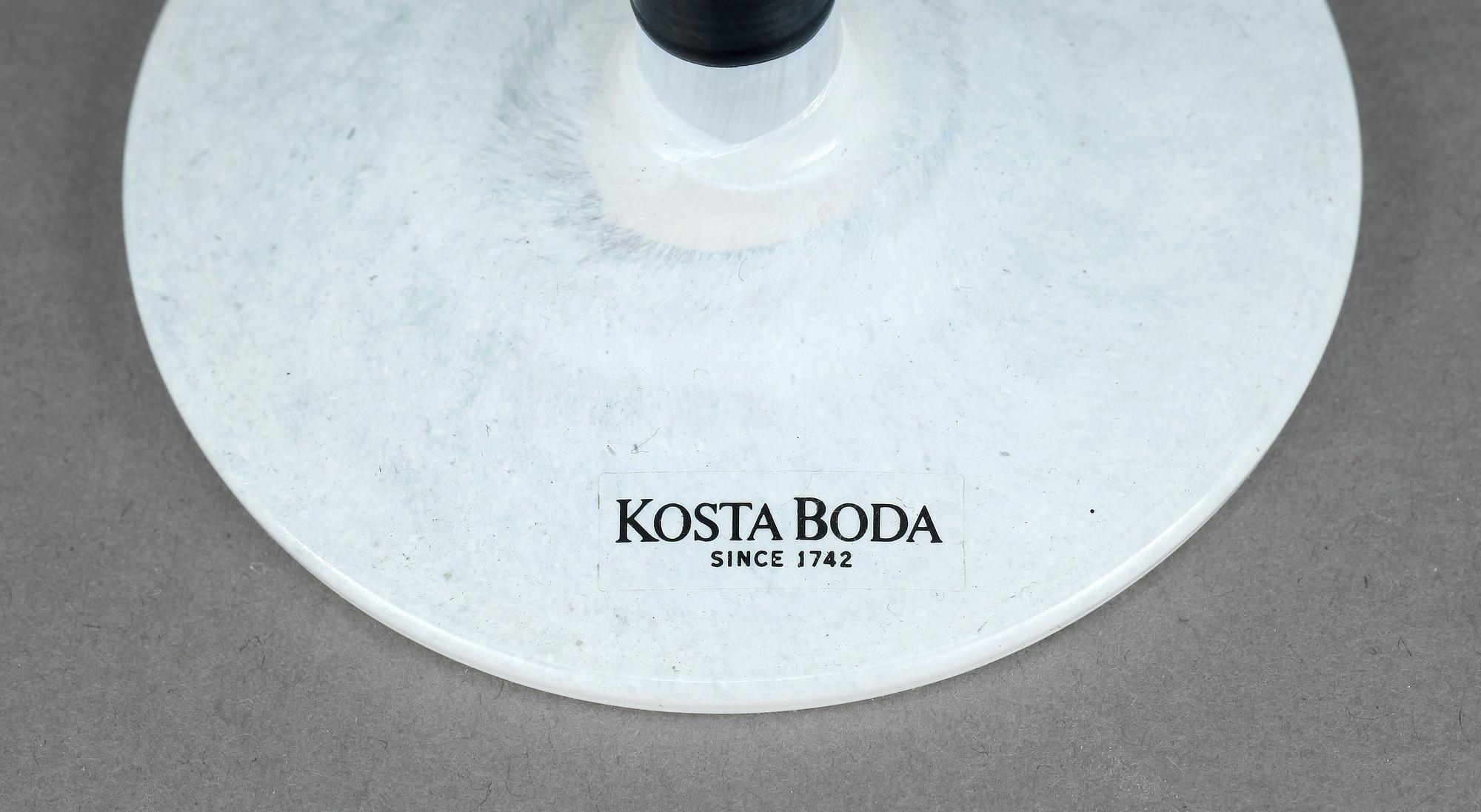 VINGLAS, 4 st. Glas. Ulrica Hydman-Vallien.