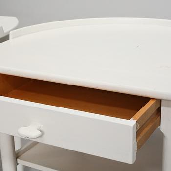 SÄNGBORD, ett par, Engström och Myrstrand, Bodafors, 1962.