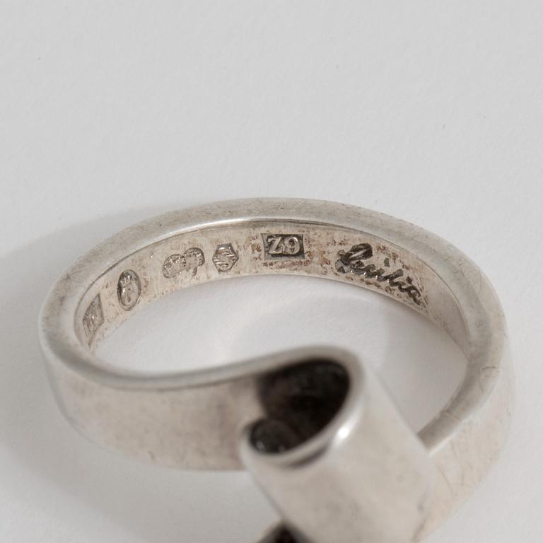 A ring by Cecilia Johansson, Göteborg, 1974.