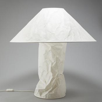 INGO MAURER, a 'Lampampe' table lamp, 1980.