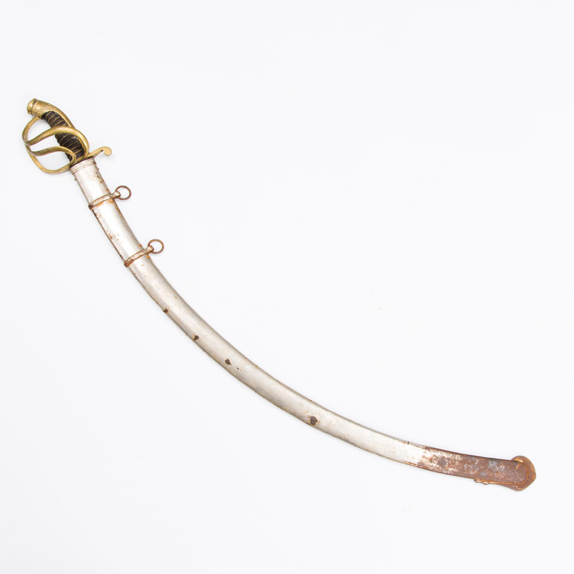 OFFICERSSABEL, Ryssland, för kavalleriet, modell 1827-1909.