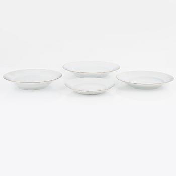 A 55-piece porcelain dinner service, "Måsen", Bing & Grøndahl, Denmark.