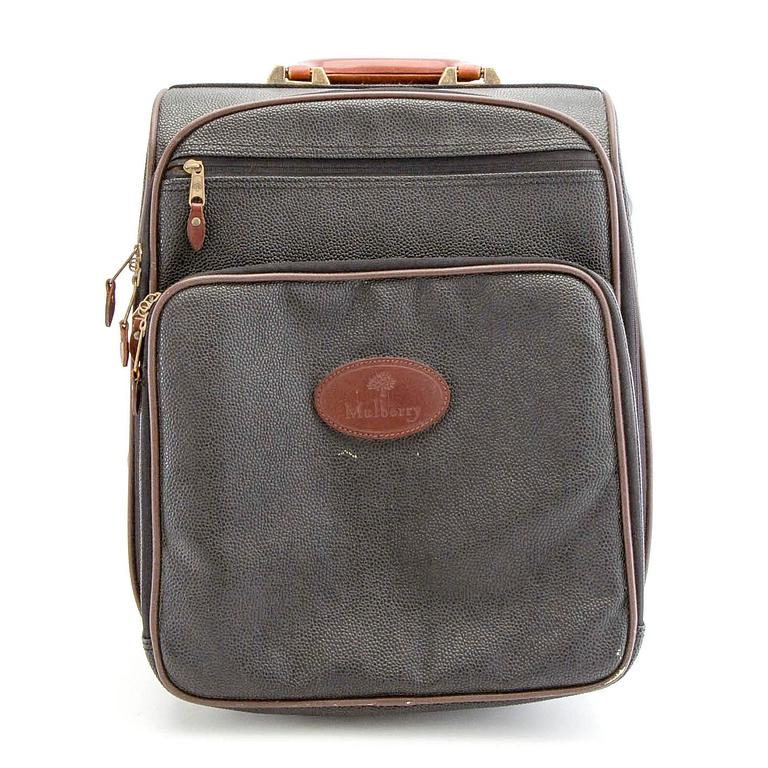 Mulberry, vintage suitcase.