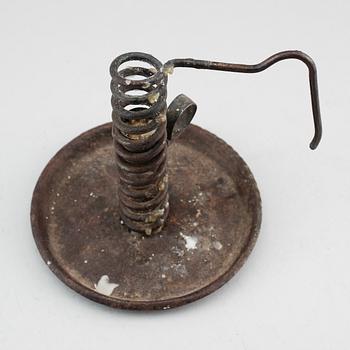 LJUSSTAKE, smide, 1700-tal.