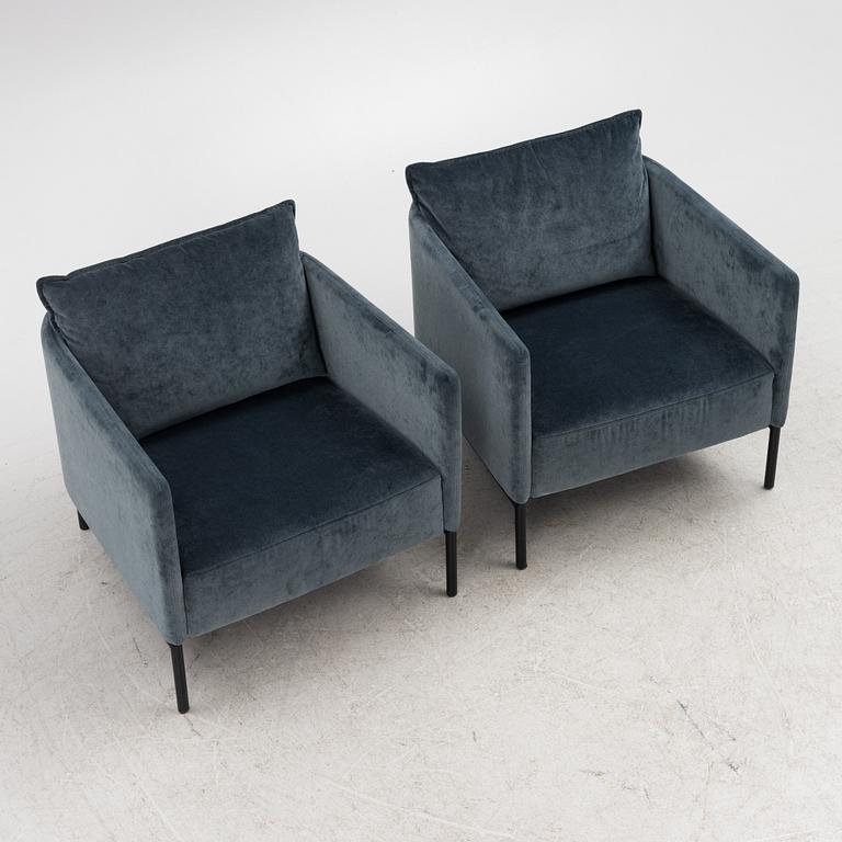 Torill Sletvoll, fåtöljer, ett par, "Piet", Slettvoll, Norge.