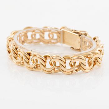 Armband 18K guld, bismarck.