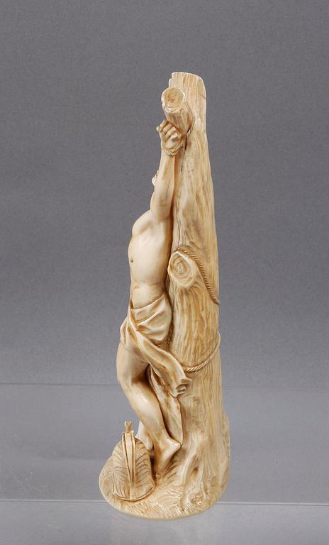SKULPTUR, ben, mellaneuropa, 1800/1900-tal.